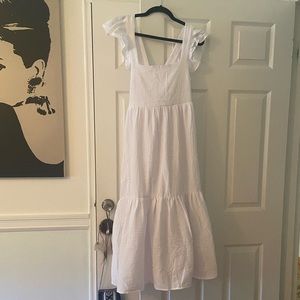 Pink Lily Caitlin Covington White Bow Back Dress